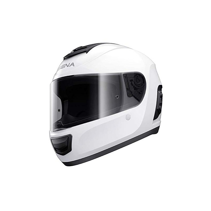 Sena unisex-adult MO-LITE-GW-XL-01 Momentum Lite Full Face Glossy White XL,