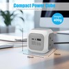 EXTRASTAR 4 Way Cube Extension Lead 1.5M, Power Cube Usb