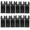 12PCS Wood Oscillating Multi Tool Quick Release Saw Blades 34mm,