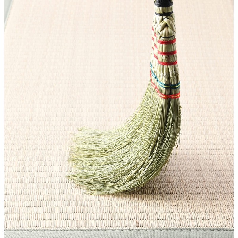 Nippon Clintec Hand Woven Mini Zashiki Broom, Width 4.9 x