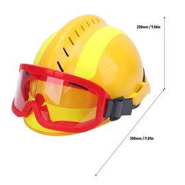 Rettungshelm mit Licht für Verkehrsunfälle, Arbeiten Im Freien in der Höhe, Schutzhelm (YELLOW)