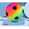 Carocak Rubber Balls, Rainbow Balls, Soft Playground Balls, Muscle Training,