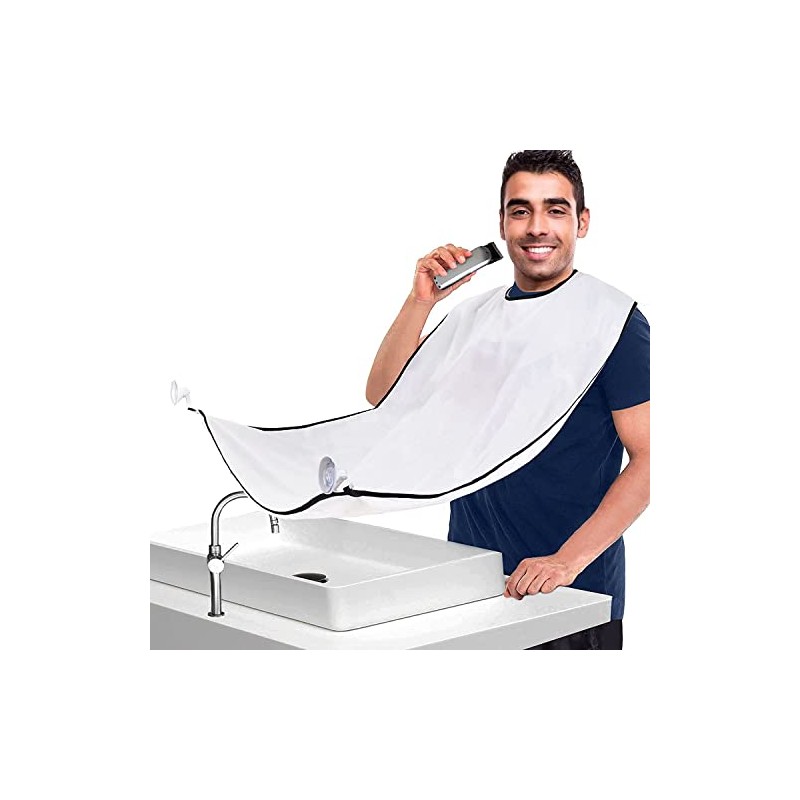 Delantal para barba para hombre, para afeitar, para barba y
