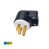 Right Angle Nema 5-15P 15A 125V , 360° Rotatable DIY