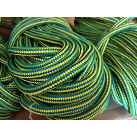 Valley 9/16 " x 100 ft. Double Braid Polyester. Arborist Industrial Rope. Blue/Lime