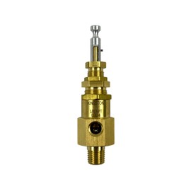 American Made Piloted Unloader Valve with Manual Hand Unloader for Air Compressors, 1/4" MNPT Pilot Inlet, 1/8" FNPT Unloader Inlet (Preset at 140-175)