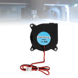 Super Ventilation Cooling Fan, Super Wind Pressure 4020 Turbo Fan Blower with PBT Anti-Plastic Material, for 3D Printer Cooling (12V)