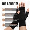 COPPER ADV TECH Copper-Infused Compression Gloves for Hands – Fingerless