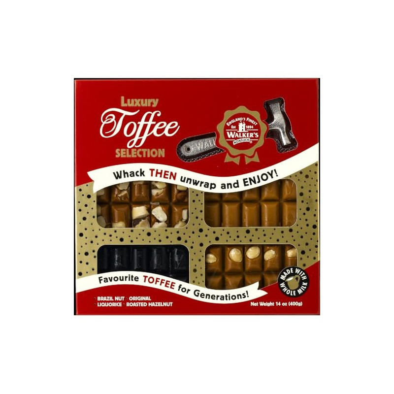 Generic Nonsuch Luxury Toffee Selection Hammer Pack 400g - Roasted