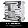 Thermalright AXP90-X47 White Low Profile ITX CPU Air Cooler, 47mm