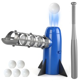 AuntyFey Auto Kids Baseball Pitching Machine, Automatic Baseball Launchers