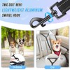 Double-Dog Leash, an Adjustable and Retractable 360° Leash, Suitable for