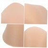 FRCOLOR Triangle Sponge Breast Pad for Removable Bra Insert Breathable