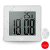 CENTOLLA Large LCD Display Shower Clock with Timer, Shower Clock