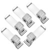 YBEATY 5 Pcs Metal Pen Holder Adjustable Single Spring Loop
