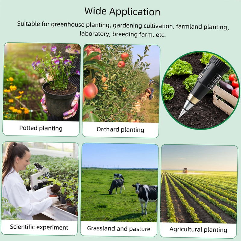 2 in 1 Soil PH and Moisture Meter Pointer Soil