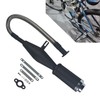 CUQFVAT Flexible Exhaust Muffler Extension Silencer Pipe Kit for 49cc