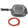 CHICIRIS Double Sided Frying Pan, Aluminum Grill Pan for Kitchen,