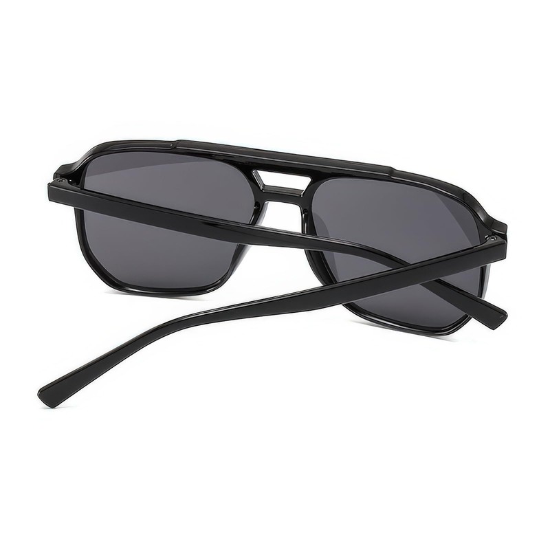 boqopod Retro Square Aviator Sunglasses Women Men UV400 Vintage Trendy