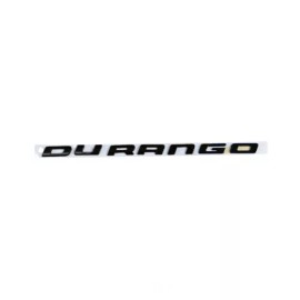 Mopar 14-21 DODGE DURANGO LIFTGATE GLOSS BLACK EMBLEM NAMEPLATE BADGE OEM NEW MOPAR