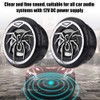 CYSFETENA Car Tweeter, Stainless Steel 150W 12V DC 2Pcs Auto