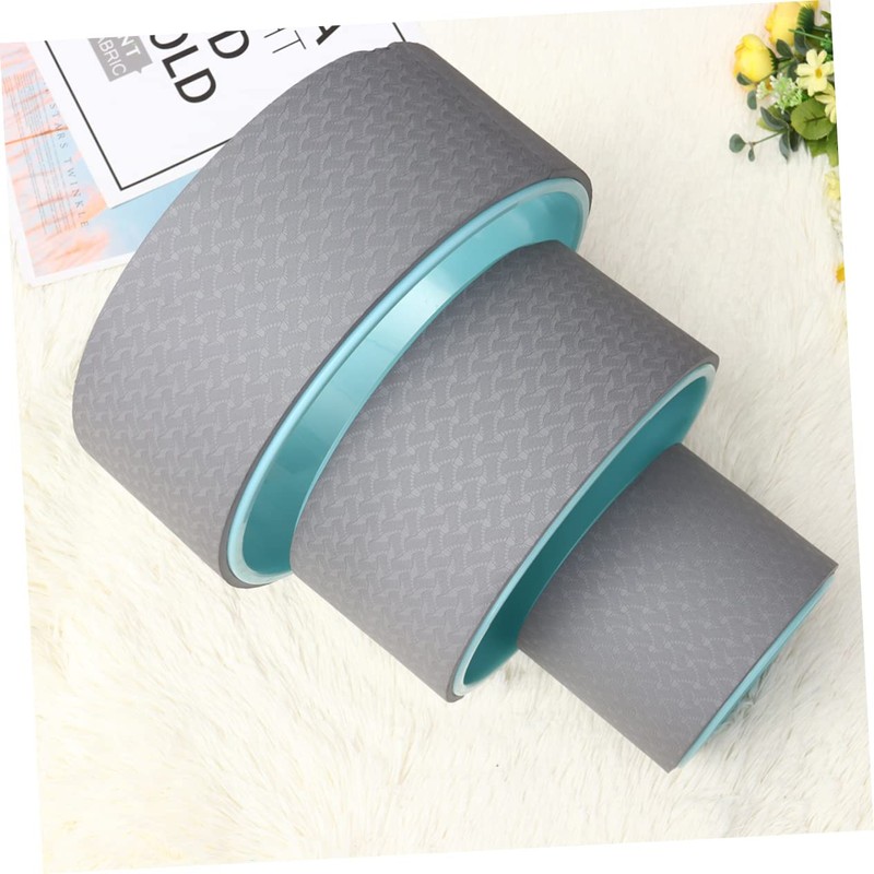 KOMBIUDA Yoga Wheel for Backbend Practice Fitness Roller for Stretching