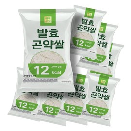 빼빼곤약 발효곤약쌀 200g 8팩 곤약과 발효의 효능을 하나로 Ppaeppaegonyak Fermented Konjac Rice 200g 8 Packs - The Benefits of Konjac and Fermentation in One