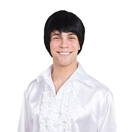 Bristol Novelty BW939 60s Male Wig | For Men | Black 60's, One Size