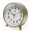 Infinity Instruments Tabletop Alarm Clock Gold Decorative Cute Gold Alarm