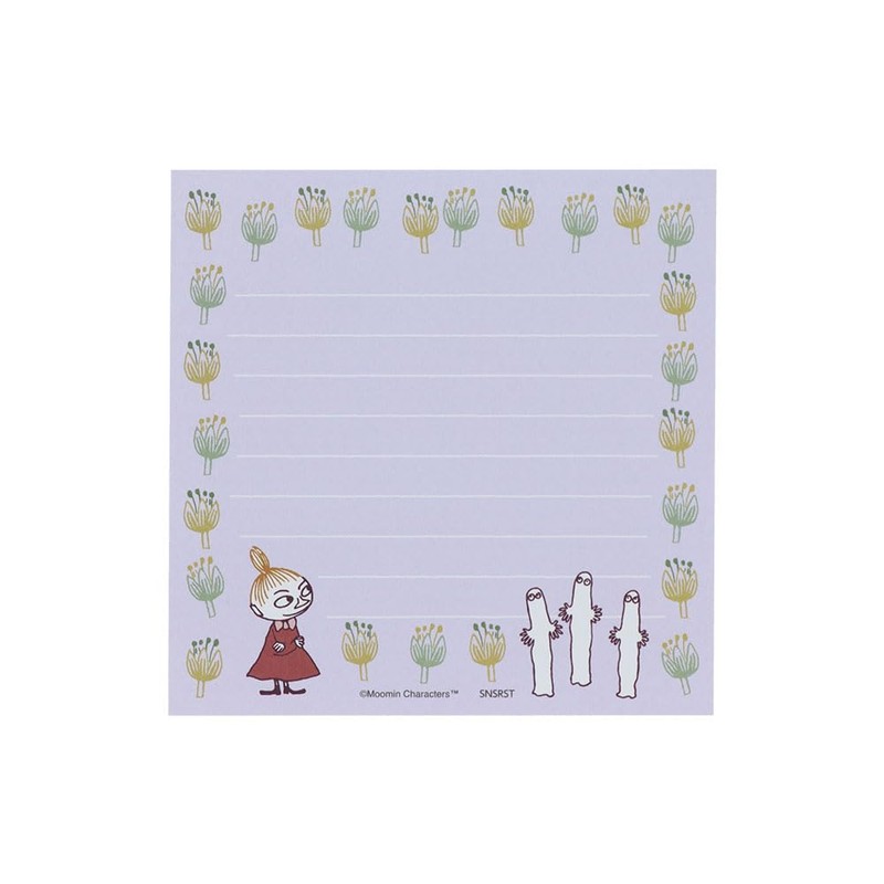 サンスター文具(Sun-Star Stationery) ムーミン グッズ メモパッド スクエア リトルミイ S2848872