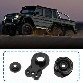 EMSea Pack of 2 25T Servo Saver 3 Holes Adjustable Servo Horn Arm with Screws Washers for 1/8 1/10 RC Car Crawler Compatible with Capra Compatible with TRX4 TRX6