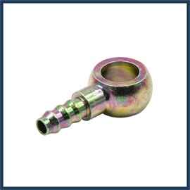 INFINAUTO 6mm ID Hose Barb 12mm Banjo Fuel Line Fitting for Motorcycle Car Stylish Design