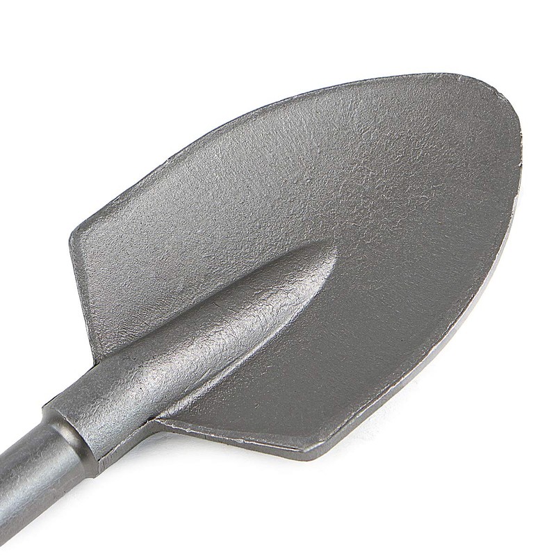 XtremepowerUS 1-1/8" Hex Shank 5" Shovel Width Construction Clay Spade