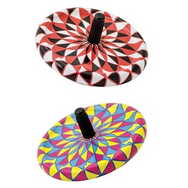 Schylling SC-TTT Tiny TIN Tops, Assorted Designs and Colours