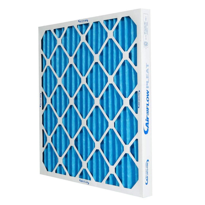 Airflow Products 20x25x2 MERV 10 Pleated Home A/C Furnace Air