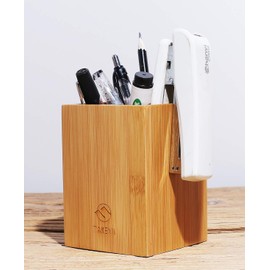 Takemi TM-PH1 Bamboo Pen Holder, Pen Stand, Caratory, Brush Stand, Chopstick Stand, Tabletop Storage, SDGs Removal