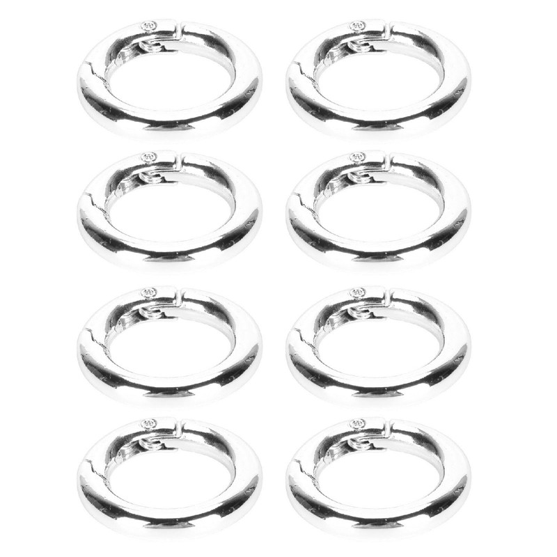 20pcs Spring Ring Clasps Innovative DIY Hand Crafted Copper Spring