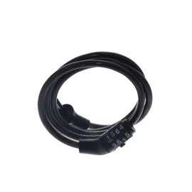 Pokinge 1Pcs Anti-Theft Bike Cable Lock 4 Digit Code Bike Lock Security Password Bicycle Locks Resettable Bicycle Cable Lock Bike Accessories