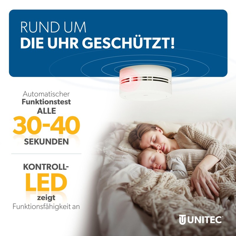 UNITEC Smoke Alarm Mini