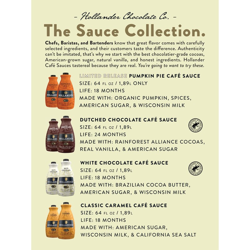 Hollander Pumpkin Pie Sauce | Made with Organic Pumpkin and
