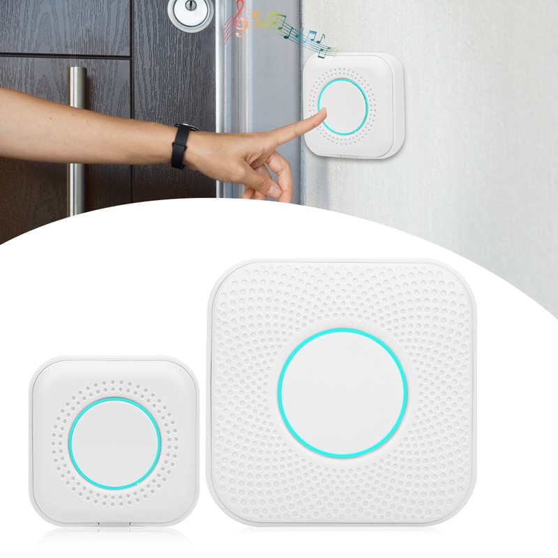 Wireless Smart Music Doorbell Home Door Chime Long Distance Remote