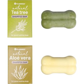 Flamingo Shampoo Bar Natural, 100 g, Economical, No Dye, Parabens and Sulphates