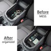 EDBETOS 3PCS Center Console Organizer Tray Set Compatible with Toyota