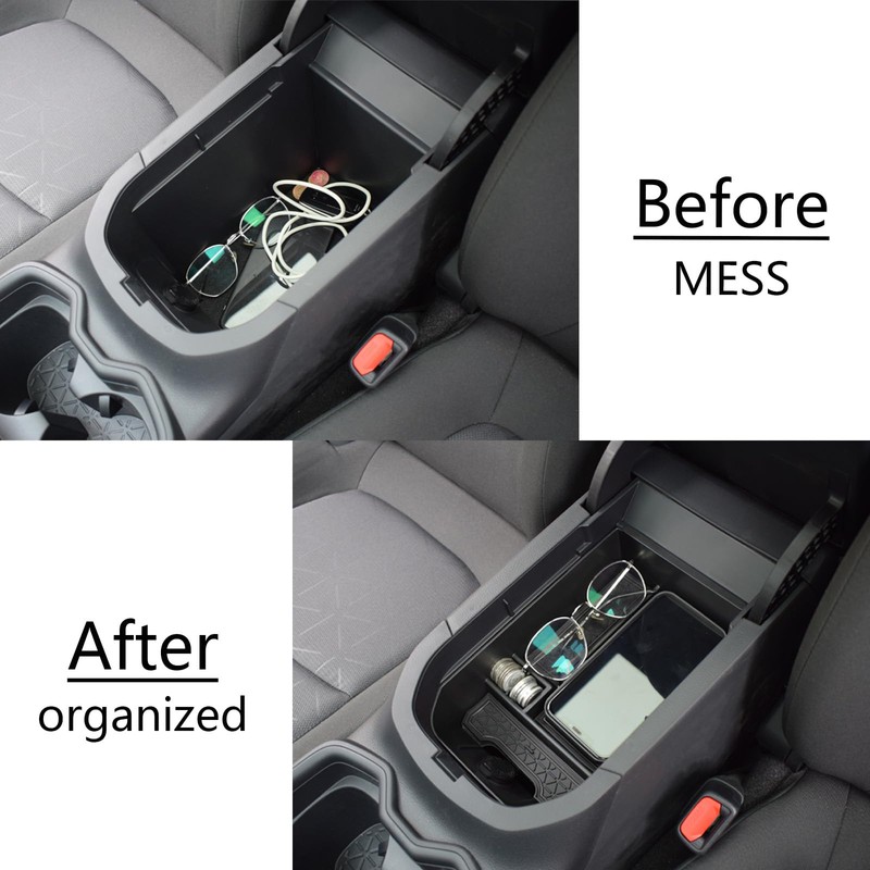 EDBETOS 3PCS Center Console Organizer Tray Set Compatible with Toyota