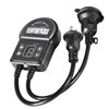 Timer Outlet, Light Sensor, Outdoor, Rainproof, Waterproof, 12 Hours, Rainproof