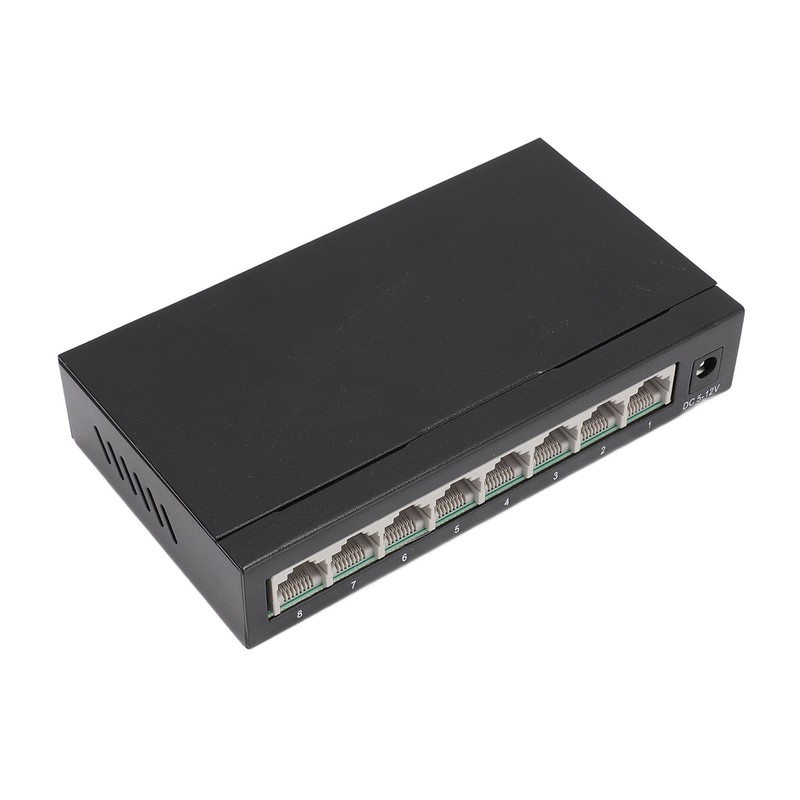 8 Port 10 100Mbps Fast Ethernet Switch Desktop Ethernet Splitter