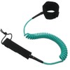 Sup Leash,10.8 Foot 7 mm Thick,Premium Coiled Surf Leash,Surf Paddle
