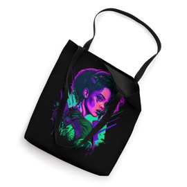 Vibrant Urban Pop Culture Icon Art Style Tote Bag