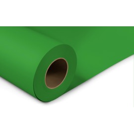 Denny Manufacturing - Seamless Paper Backdrop for Photography, Green Seamless Paper Roll - Green Screen (107 in x 36 ft) Includes Free Roll Black Gaffer Tape (2 in x 13 ft)