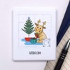 Azeeda 'Reindeer With Christmas Tree' Sliding Puzzle (PZ00033379)